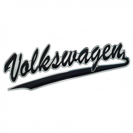 Adesivo Resinado Volkswagen Vintage Cromo
