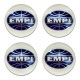 Adesivo Resinado Emblema Centro Roda 45mm Empi - Branco (4)