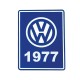 Adesivo Interno P/ Vidro Ano Carro Antigo Volkswagen