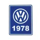 Adesivo Interno P/ Vidro Ano Carro Antigo Volkswagen