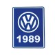 Adesivo Interno P/ Vidro Ano Carro Antigo Volkswagen