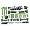 Cartela Adesivos Monster Energy