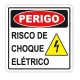 Adesivos Perigo - Risco De Choque Elétrico