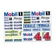 Cartela Adesivos Mobil / Goodyear / Mahle