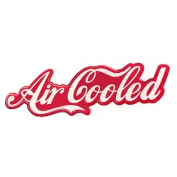 Adesivo Resinado Coca-Cola Aircooled Vermelho