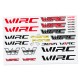 Adesivo Recortado WRC