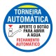 Kit 04 Adesivos - Aviso Torneira Automática 10cm