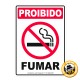 Kit 10 Adesivos Proibido Fumar