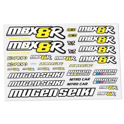 Cartela Adesivo Recortado Bolha Mugen MBX8R