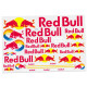 Cartela Adesivo Recortado Bolha RedBull 1/5 Big Scale