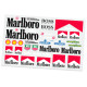 Cartela Adesivo Recortado Bolha Marlboro